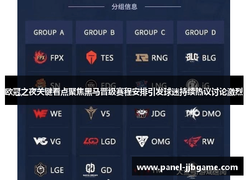 欧冠之夜关键看点聚焦黑马晋级赛程安排引发球迷持续热议讨论激烈 欧冠之夜关键看点聚焦黑马晋级赛程安排引发球迷持续热议讨论激烈